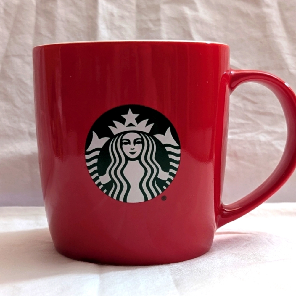 Classic Red Starbucks Coffee Mug - Perfect for Your Daily Brew!